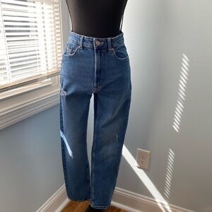 Stradivarius Original Mom Slim Jeans